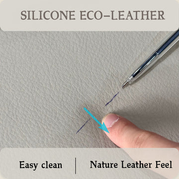 Silicone leather